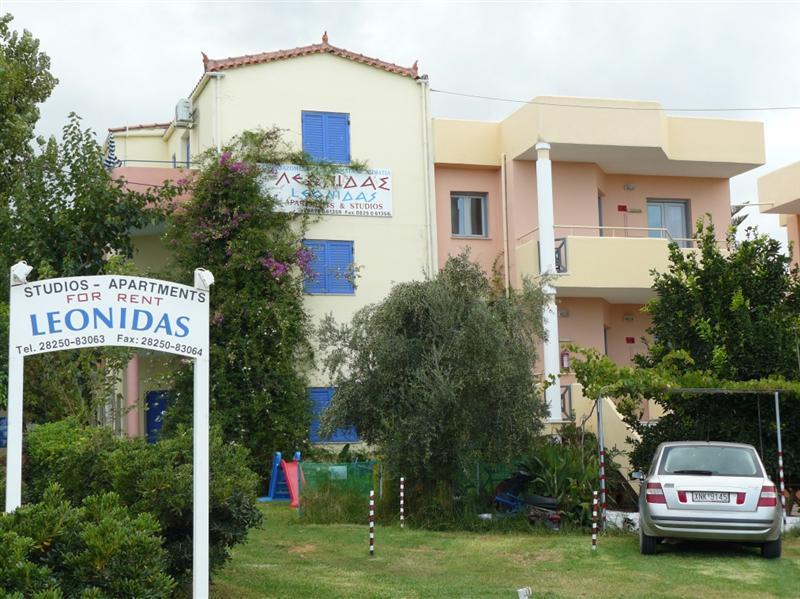 Leonidas Studios & Apartments Georgioupoli Exterior foto